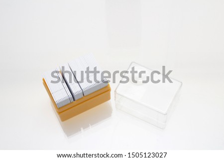 the box of Slides on white back ground
