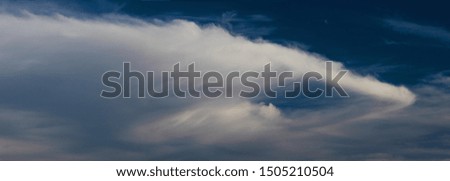 High definition image of sky and clouds.