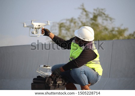 Operator Drone Remote Aerial Flying Drone