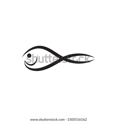 Fish Logo vector Template design
