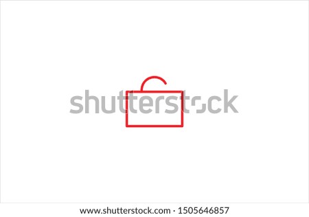 Shop icon in trendy flat style isolated on white background vector illustration