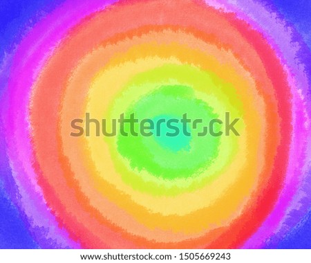 Abstract watercolor on white background.It is a hand drawn. - Illustration