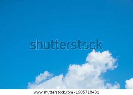 blue sky and cloud  texture background