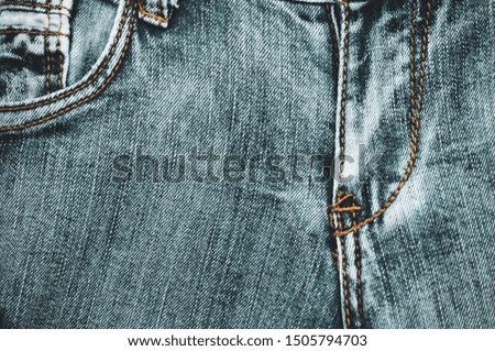 Blue Jeans Background Classic Style