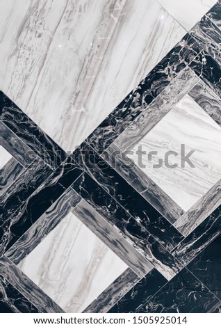 Real photo of marble floor tile pattern for background. Gray and beige colors 