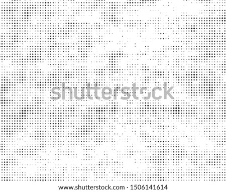 Abstract halftone texture. Monochrome black and white background for business cards, labels, icons. Grunge pattern, dot, circles.
