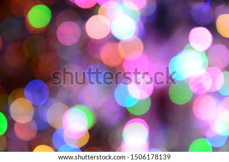 Colored abstract background with bokeh,for the new year and christmas
