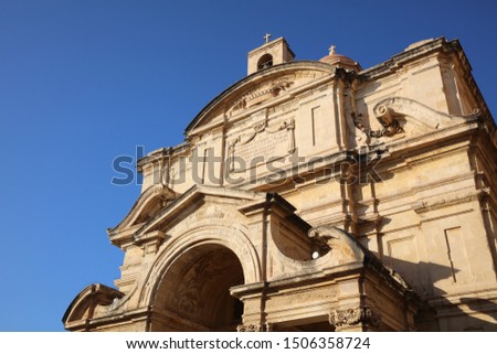 St. Catherine of Italy Church in Valletta. Malta