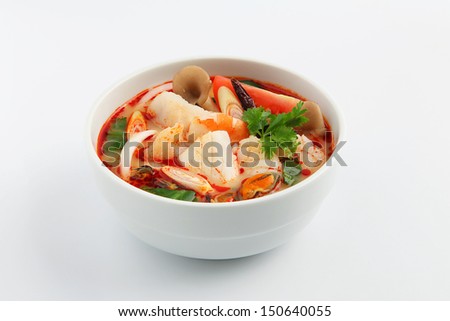 Tom Yum Soup, Thai Food