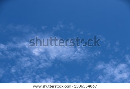 Clouds in the morning sky Heaven pastel white, white focus lens, soft, shining bright Abstract blurry gradient of calm nature Open the view - photo