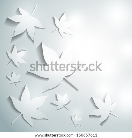 abstract background with trees leaves with shadows