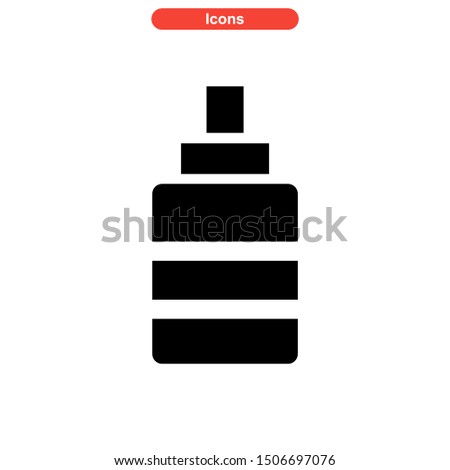 glue icon isolated sign symbol vector illustration - high quality black style vector icons
