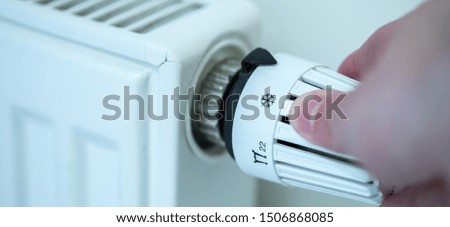 Close up picture of a heat regulator. 