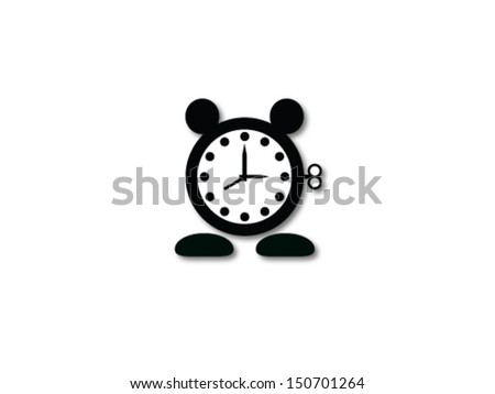 Cute clock Icon