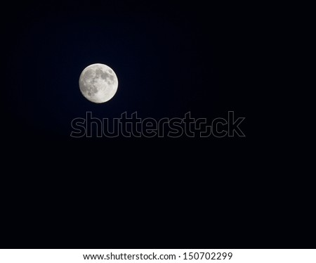 Moon sky background