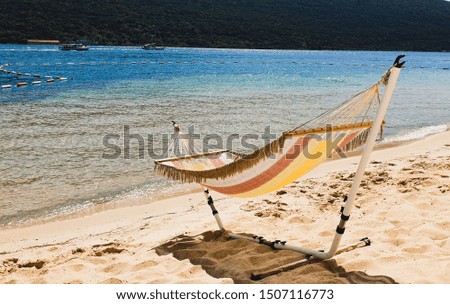 Classic sailing boat montenegro adriatic sea open sea stock photo 