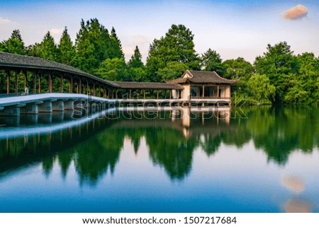 Landscape Architecture of West Lake Scenic Area in Hangzhou