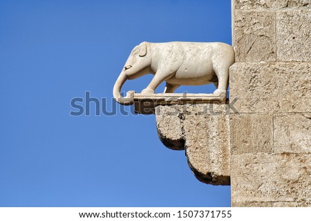 Elephant Tower, Cagliari, Sardinia, Italy Royalty-Free Stock Photo #1507371755
