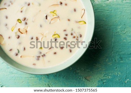 Basundi / Rabri or Rabdi -is a dessert made of condensed  milk and dry fruits 
