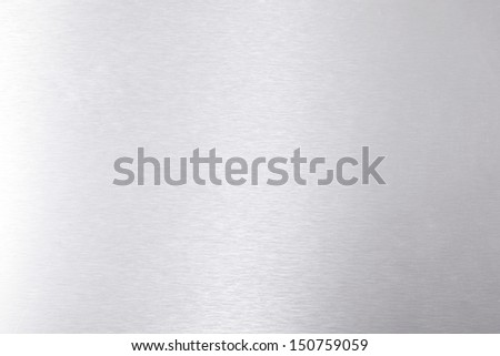Brushed aluminum background, texture Royalty-Free Stock Photo #150759059