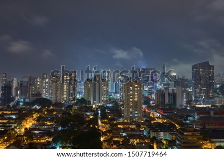                                Sao Paulo City Skyline by night