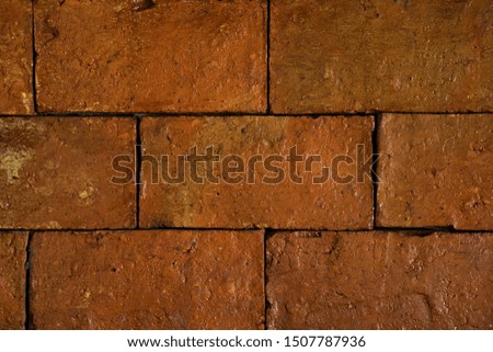 Old red brick, use for background.