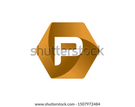 Letter P logo or symbol template design