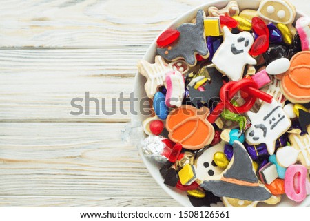 Trick or Treat - Halloween Jack o Lantern candy bowl