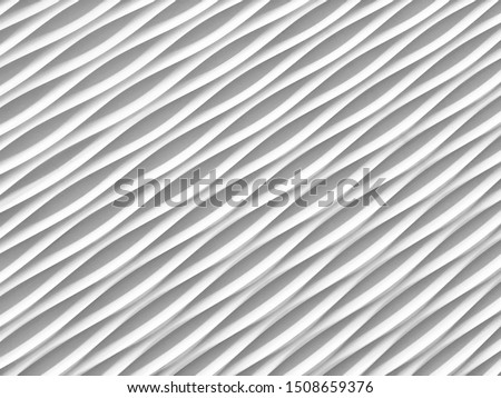 Roof abstract background White seamless texture Wavy background Interior wall decoration 3D interior wall panel pattern white background of abstract waves art Wall with rough surface