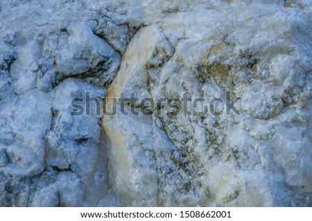 Natural stones nearby.Structure and surface of stone.