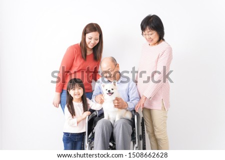 happy family group photo with smiles