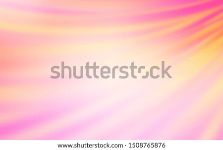 Light Pink, Yellow vector blurred bright template. Colorful illustration in abstract style with gradient. Background for a cell phone.