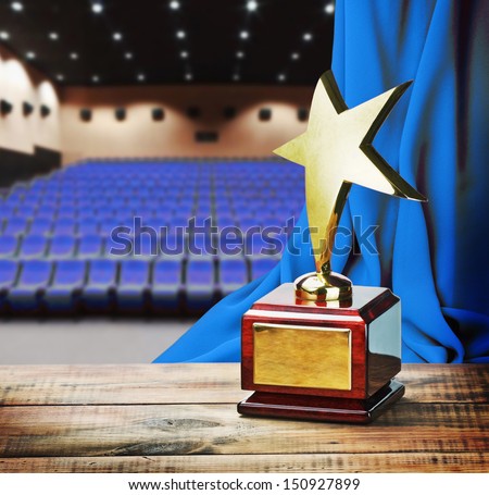 Star award for service to the background of the auditorium