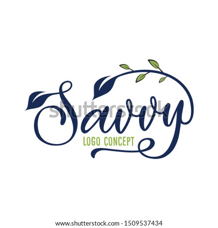 Savvy Beautifull Nature Logo Concept