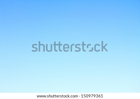 background of blue sky without clouds Royalty-Free Stock Photo #150979361