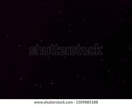 This photo shows the stars
