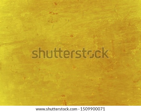 Abstract mustard yellow grunge texture background.