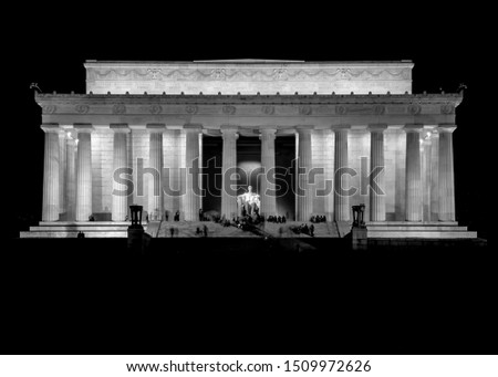 Lincoln monument is one of the most iconic sites in DC.  the preservation of the union made the country what it is today