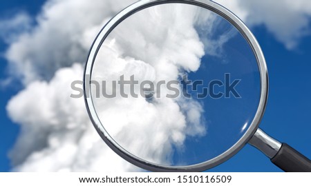 Emissions are controlled, symbolic image Royalty-Free Stock Photo #1510116509