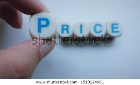 The dice handle means that the price