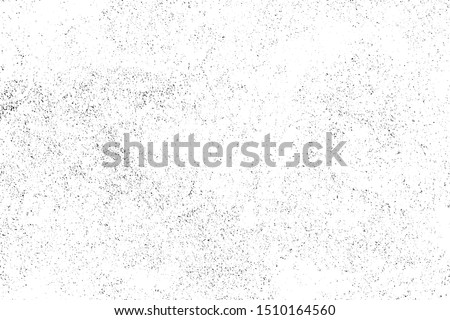 Grunge background black and white. Cracks, chips, scratches, dust texture. Abstract city wall. Dirty old surface. Vector vintage pattern Royalty-Free Stock Photo #1510164560