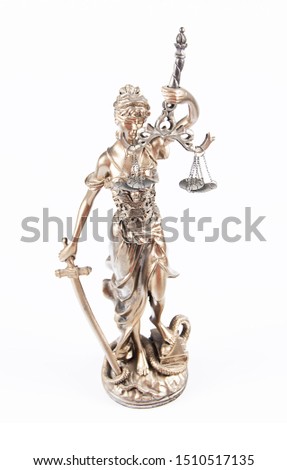 Themis statue, symbol of law and justice
