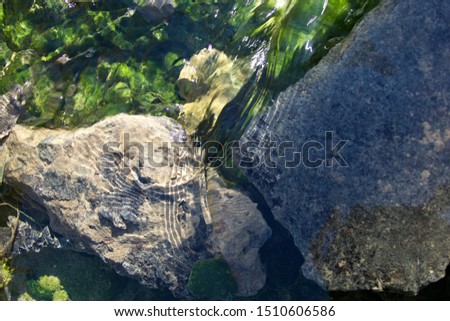 beautiful water texture in nature picture for text