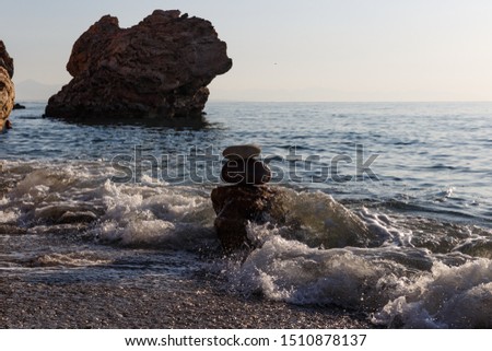 Cliffs on the Mediterranean coast