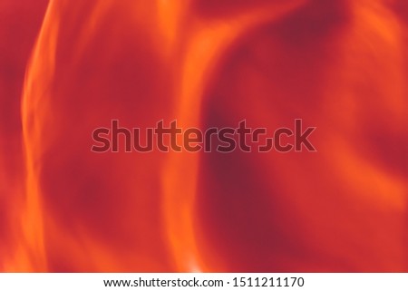 Holiday branding, beauty veil and glamour backdrop concept - Orange abstract art background,  fire flame texture and wave lines for classic luxury design