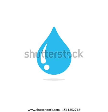 Liquid Water Drop Vector Illustration EPS 10