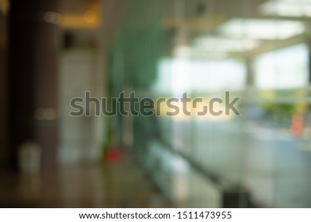 Abstract background of hotel. shallow depth of focus.