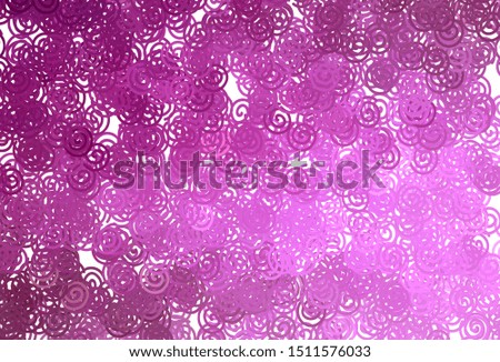 Light Pink vector texture with wry lines. Brand new colorful illustration in simple style. Abstract design for your web site.