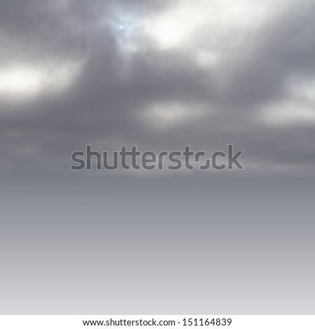 somber sky background with space for your text