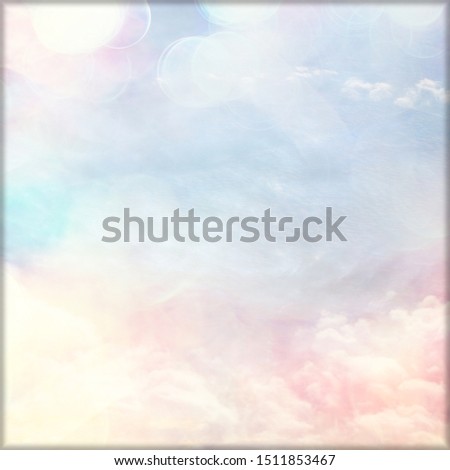 heavenly clouds background / abstract beautiful background of bright clouds in the sky